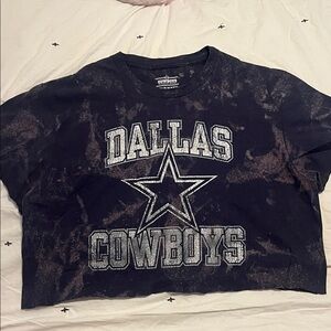 Dallas Cowboys Graphic Tee - Blue tie die